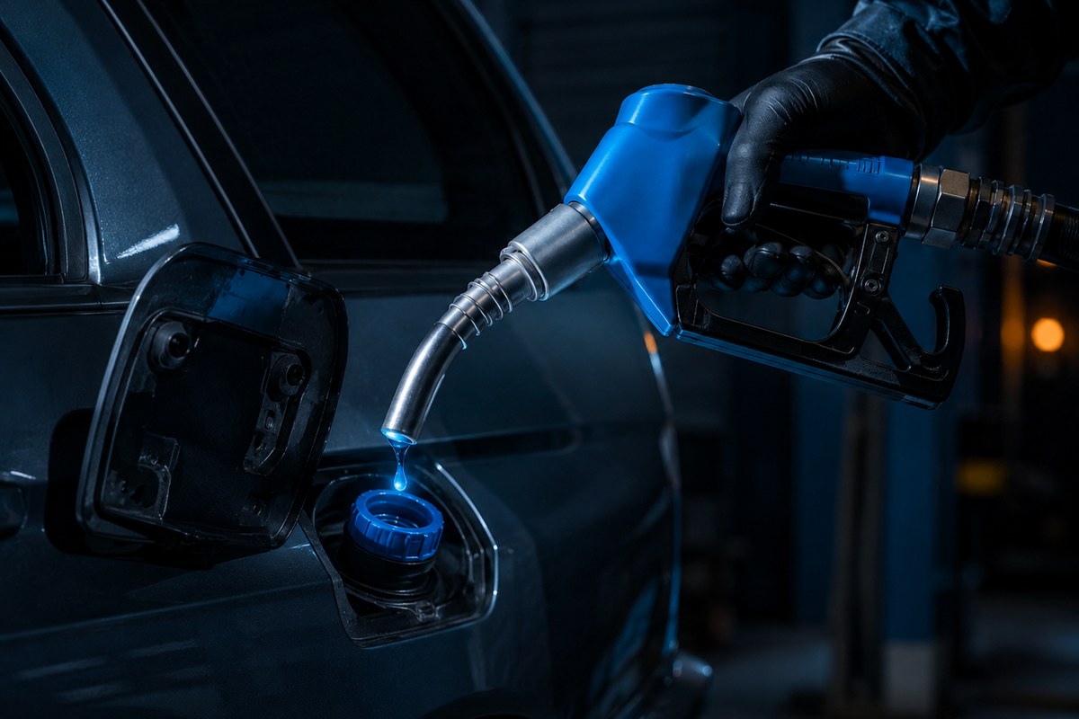 AdBlue refill and SCR system support